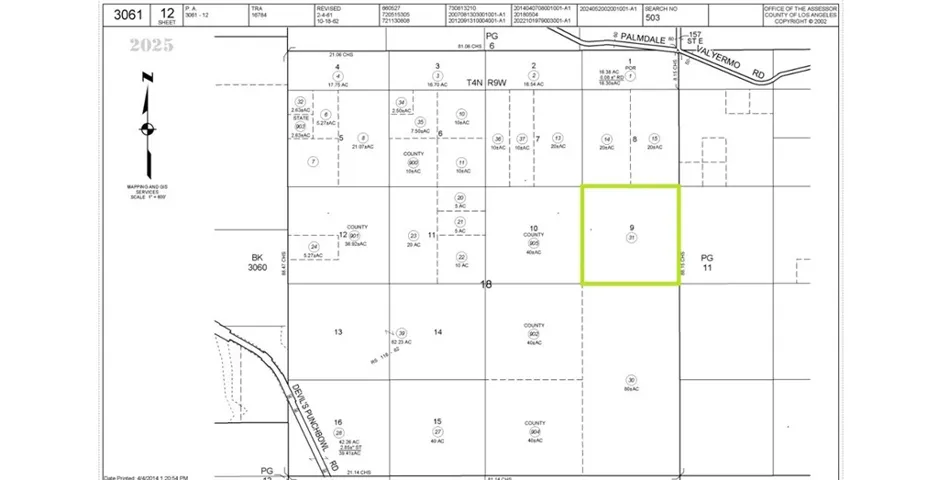 3061012 031 157 Ste/valyermo Road, Valyermo, California 93544