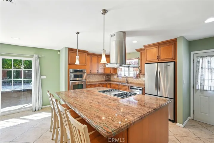 Main house kitchen island 2