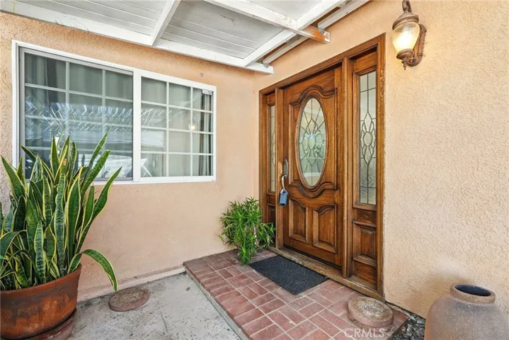 Main house entry