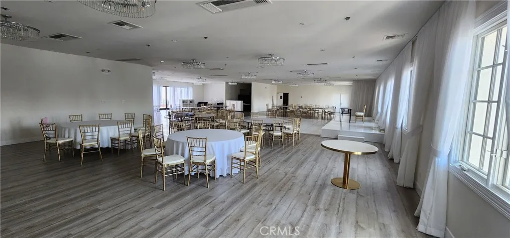 Terrace venue area