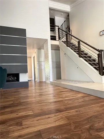 Custom Stairs -- view from Living Room