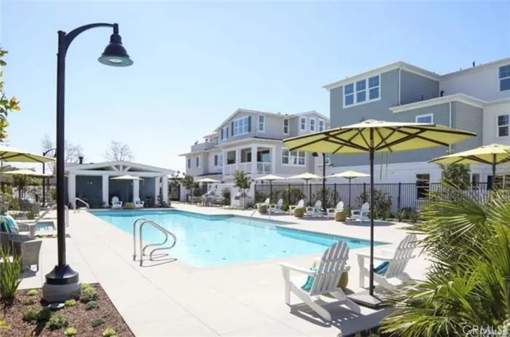 Here is the gated community pool and community BBQ area.