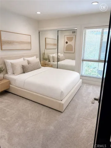 Bedroom 2 with virtual staging