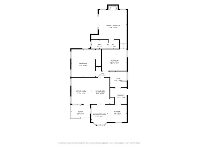 Main house floorplan