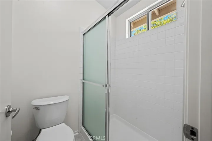 There is also a window in the primary shower room.