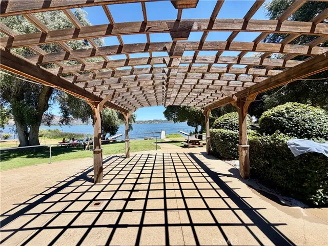 Pergola behind the HOA Clubhouse
