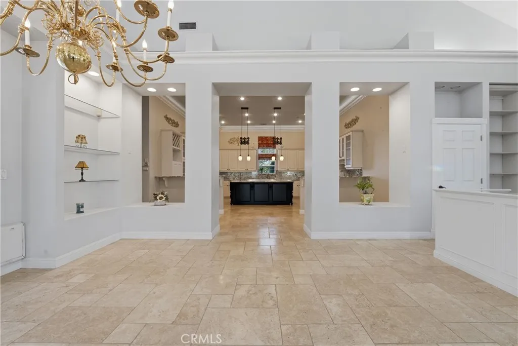 Formal Dining and  Family Room Open to the Kitchen