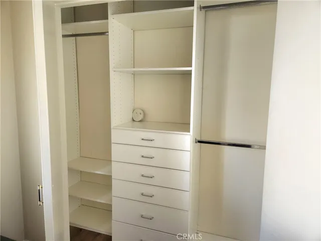 Upstairs secondary bedroom closet