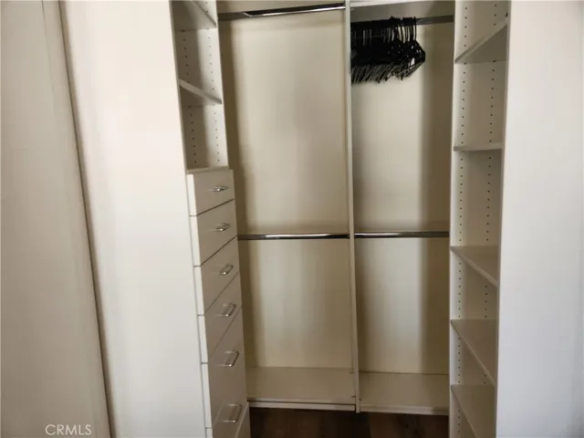 Upstairs bedroom closet