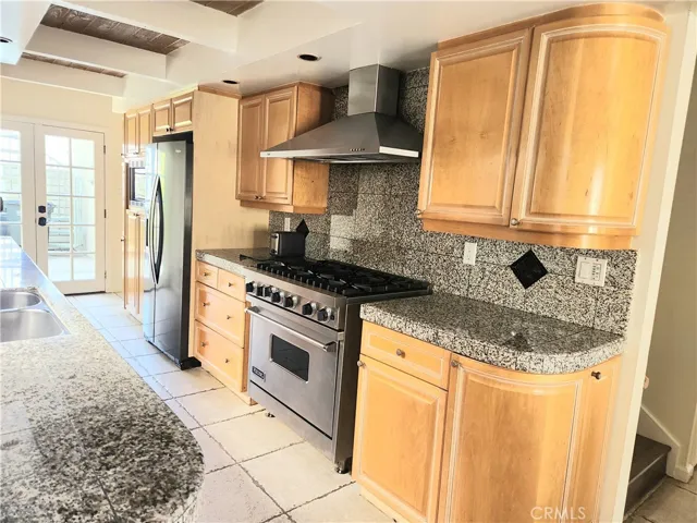 Upgraded kitchen