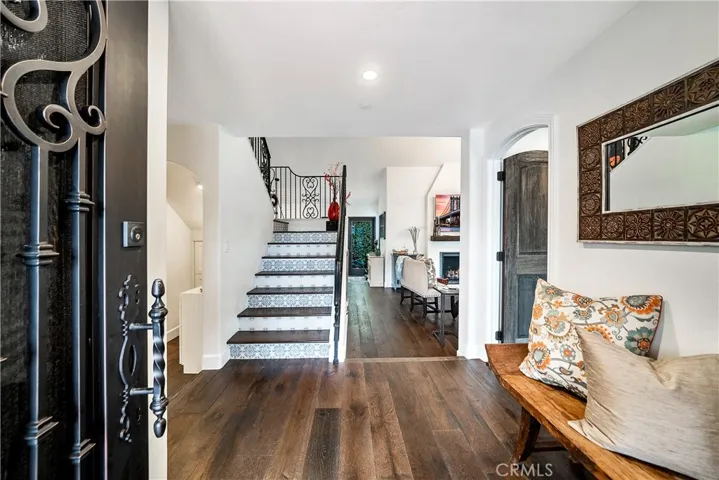 Gorgeous wrought iron double doors