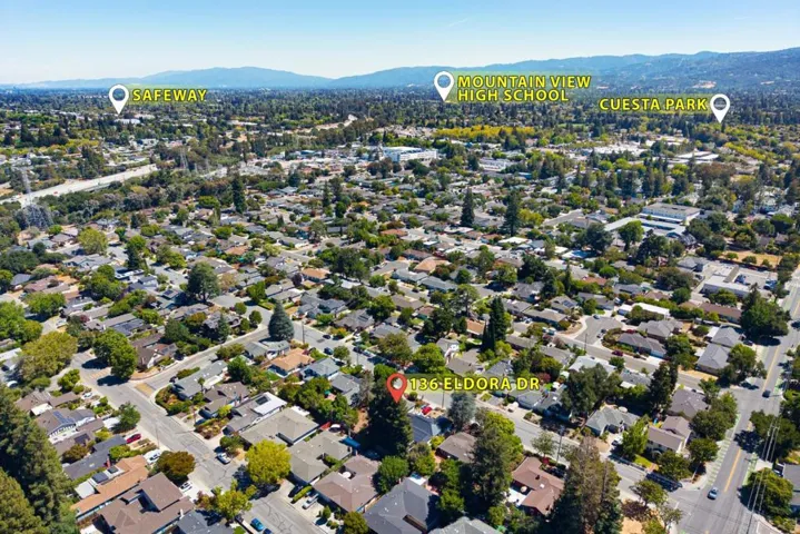 136 Eldora Drive, Mountain View, California 94041