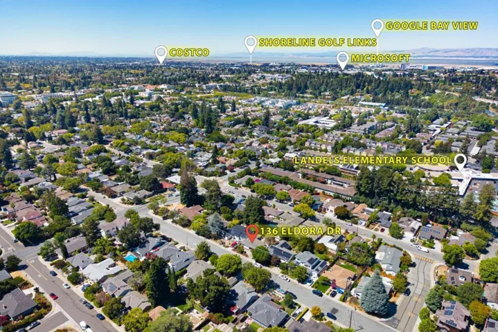 136 Eldora Drive, Mountain View, California 94041