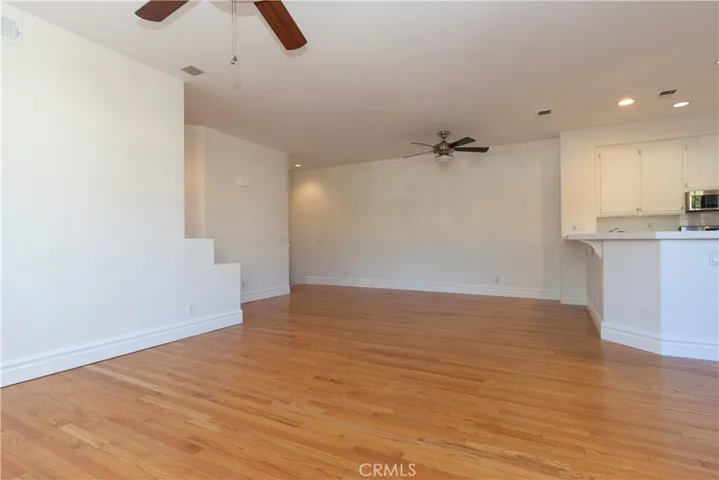 Spacious living area.