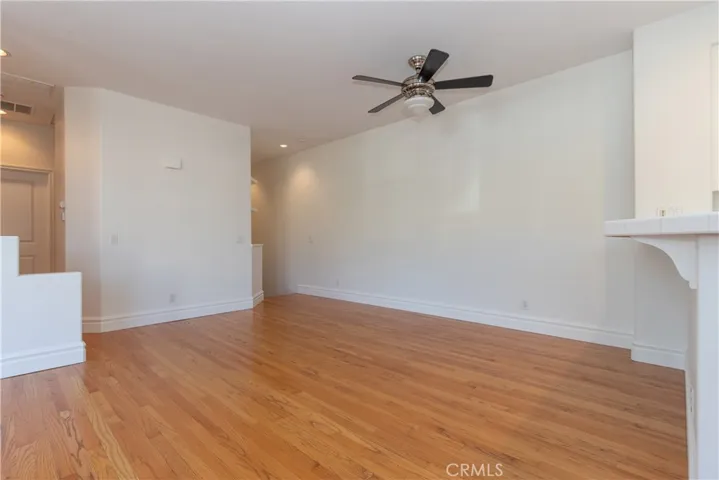 Flexible space for a dining area or living space.