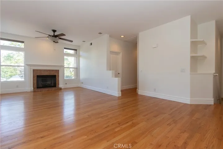 Tucked away hallway to the bedrooms and bathrooms.