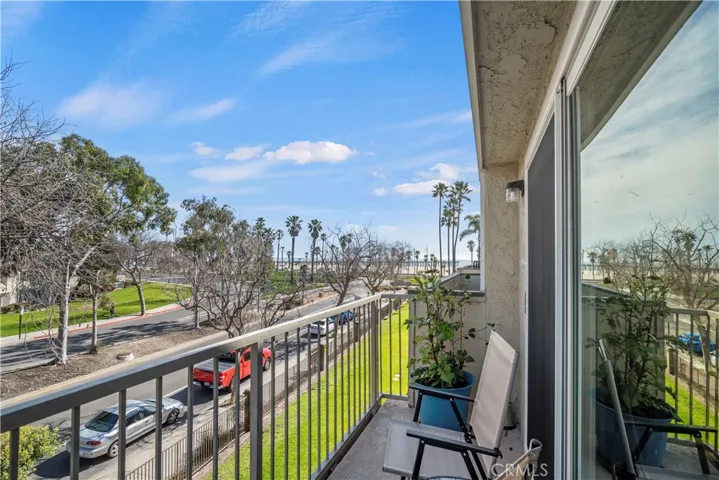 Balcony looking to the beach & pier