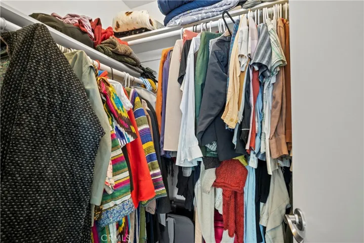 Primary walk in closet