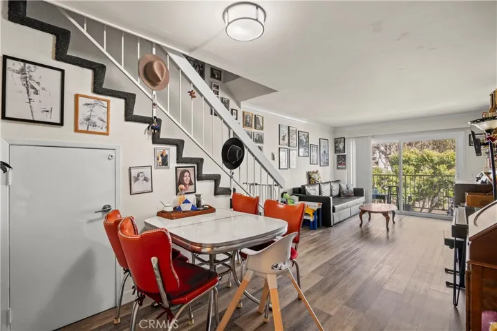 Looking from entry to living room
