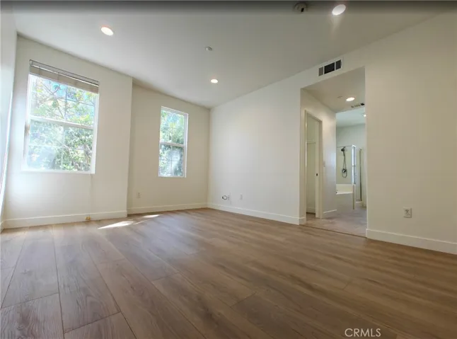 Spacious master bedroom
