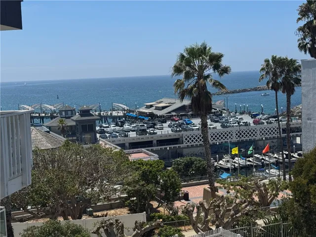 view of harbor from balcony