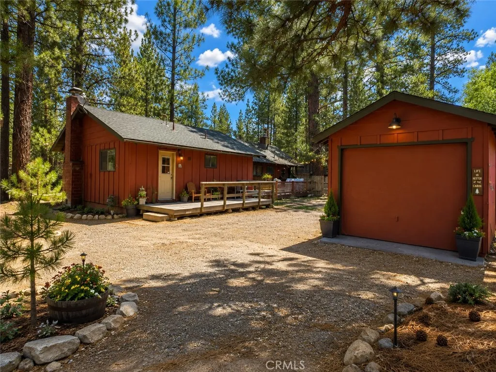 East View of Property