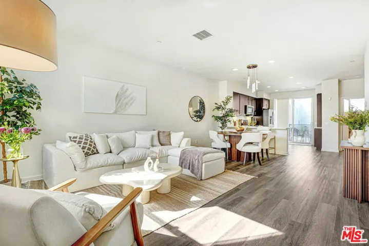 Bright + Light Living Area