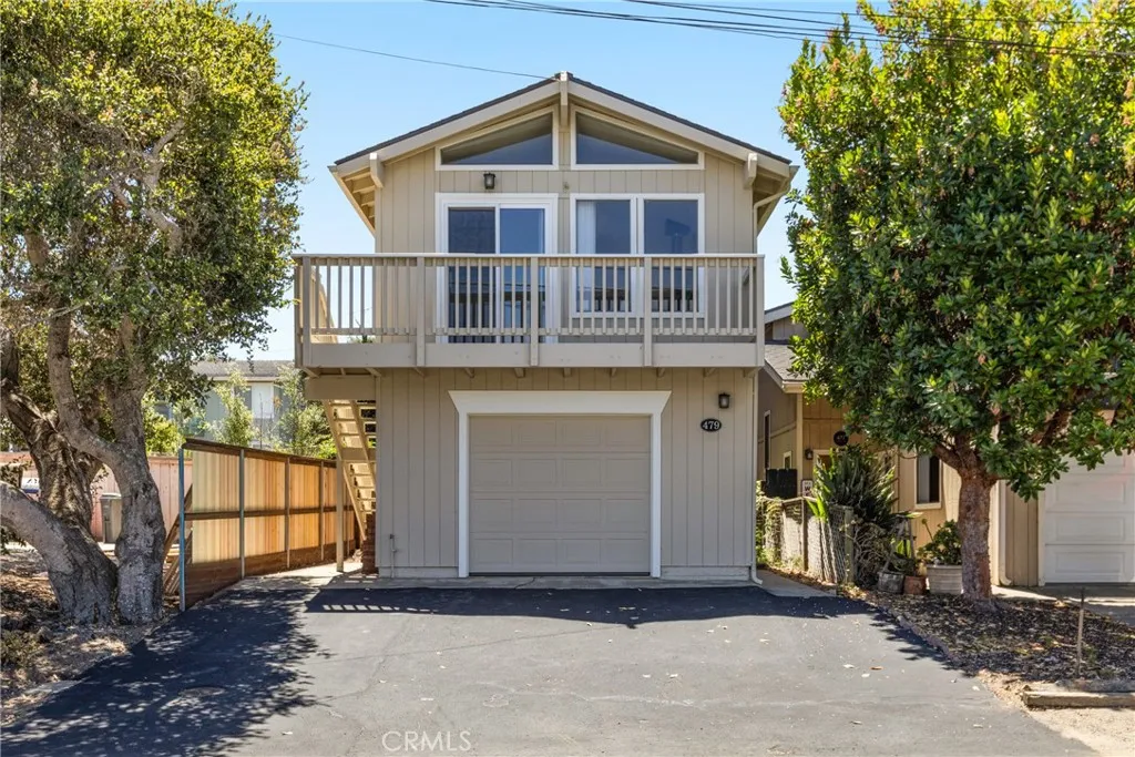 Front view straight on from the street