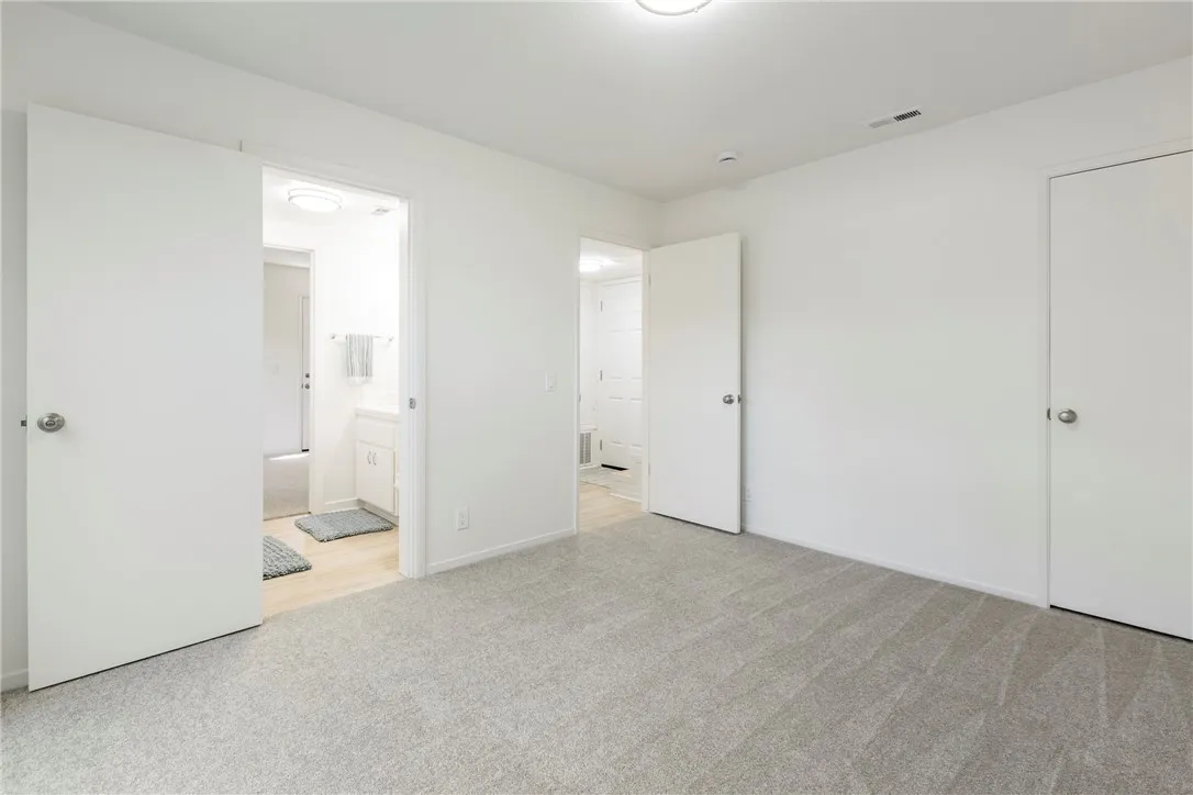Downstairs bedroom to the left when entering