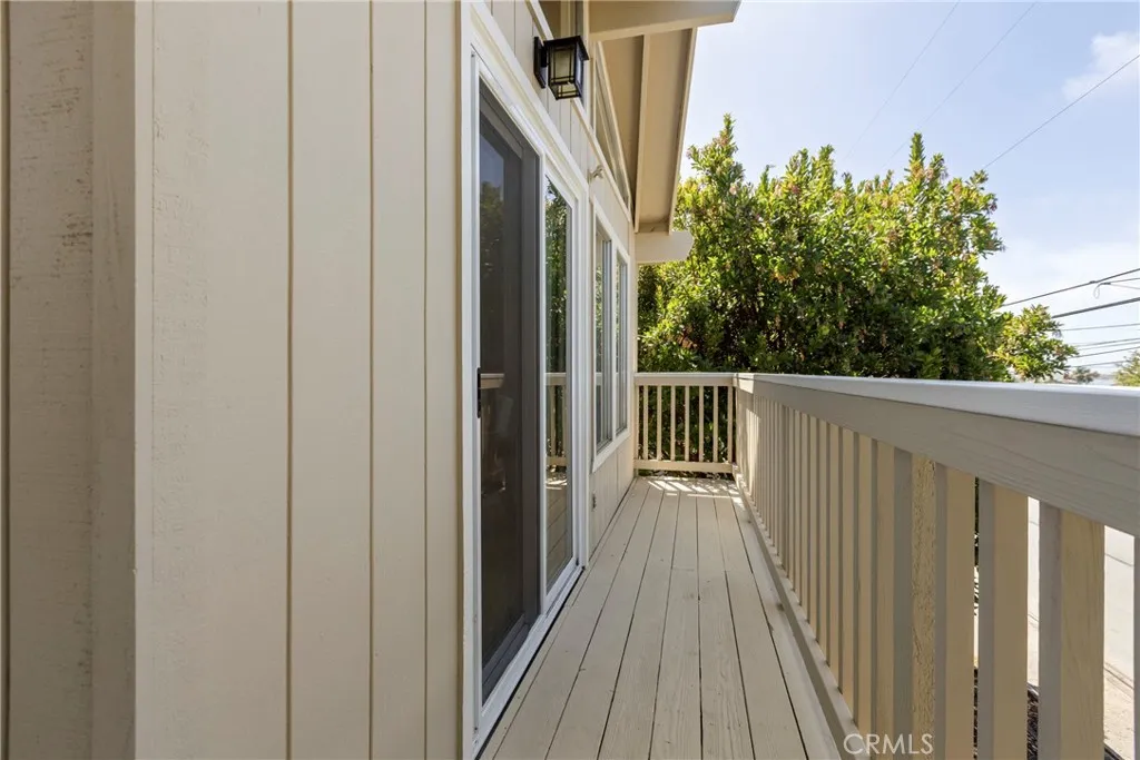 Front balcony