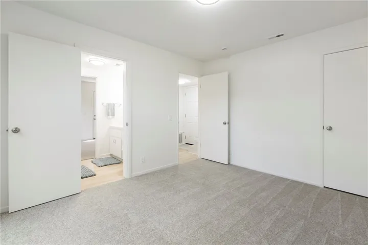 Downstairs bedroom to the left when entering