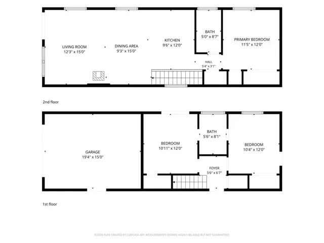 Combined floor plan