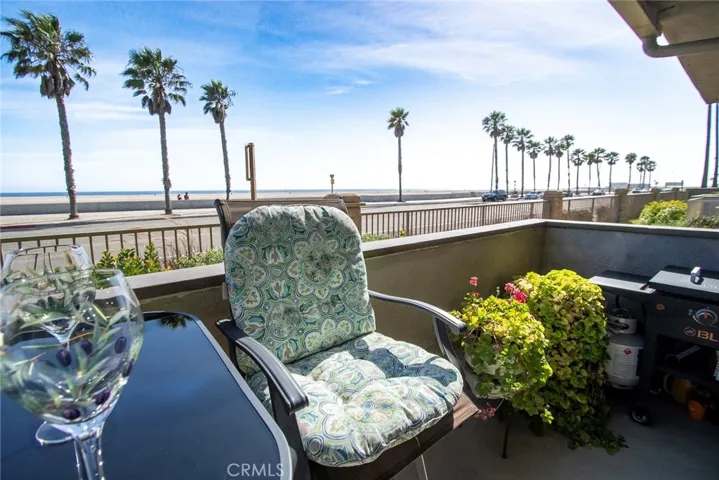 Enjoy happy hour and all day on this balcony!