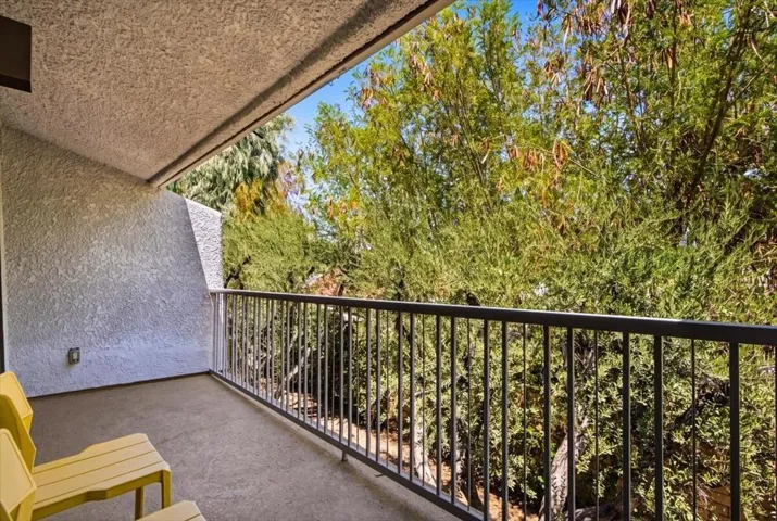 Primary bedroom balcony