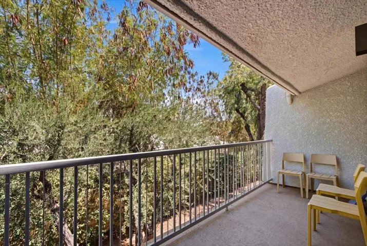 Primary bedroom balcony