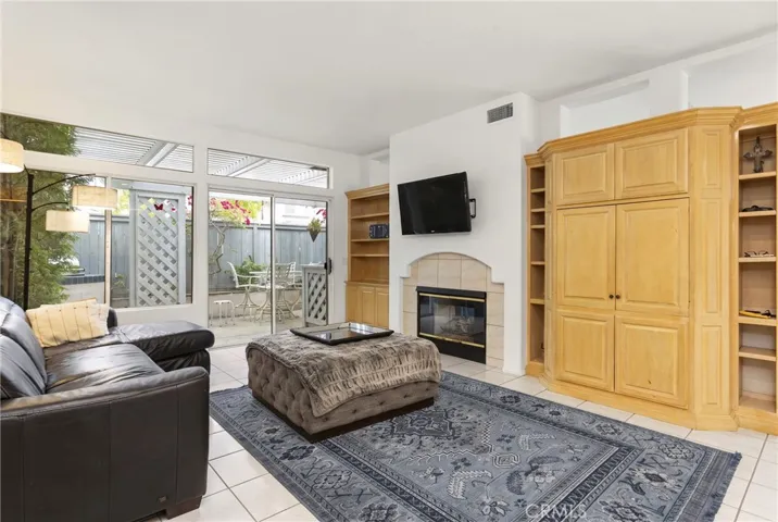 Family Room open to outdoor patio and BBQ area
