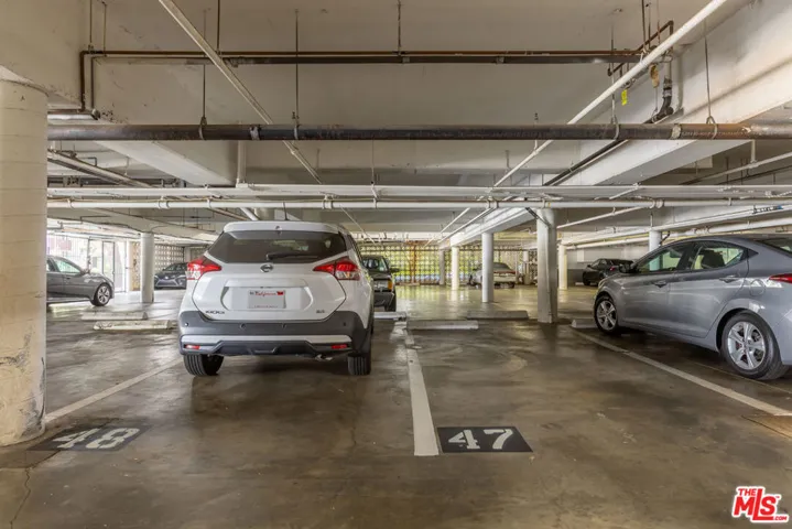 2 side by side parking spaces