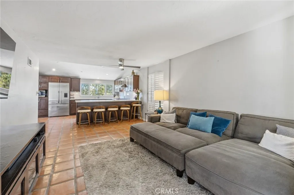 Kitchen & family room