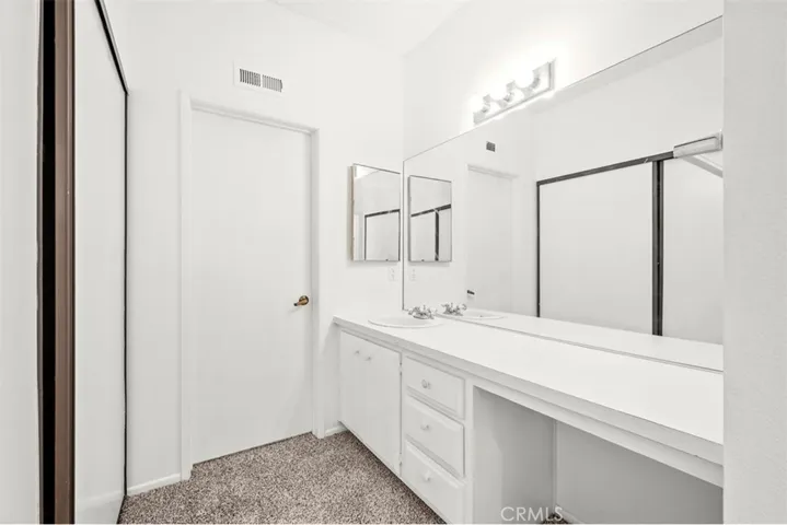 Vanity in the master suite