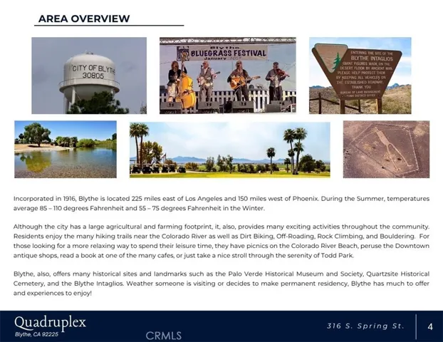 316 S Spring Street, Blythe, California 92225