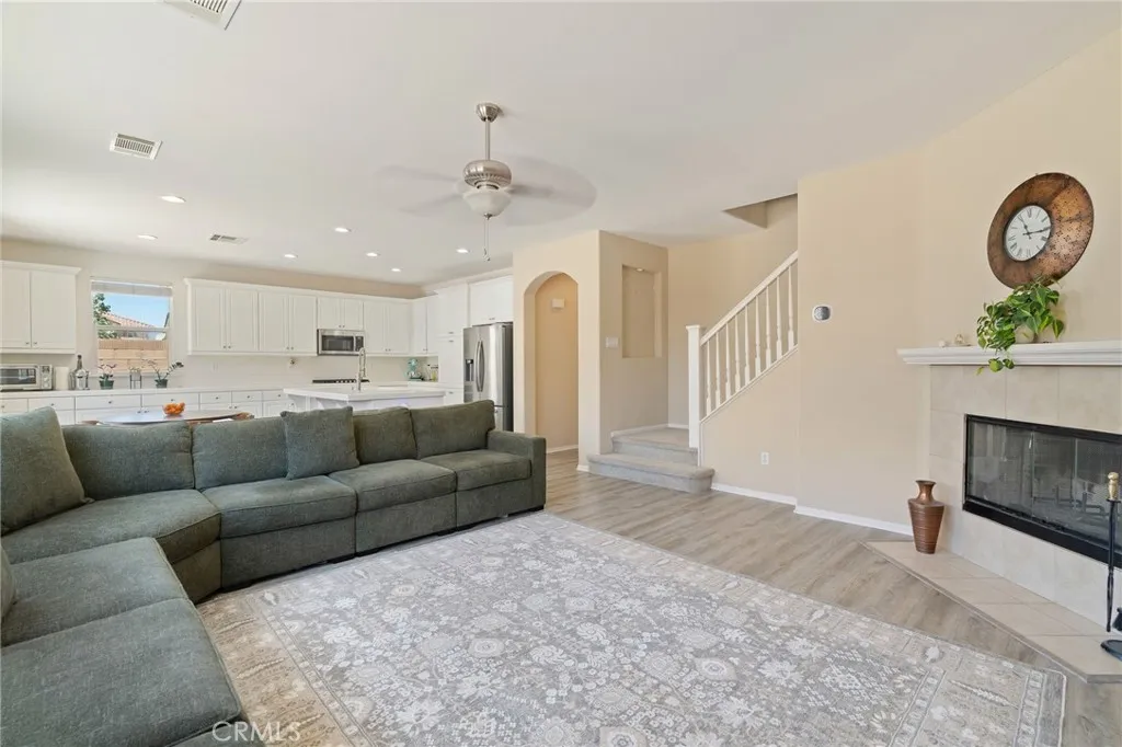 Large Living Room with Fireplace
