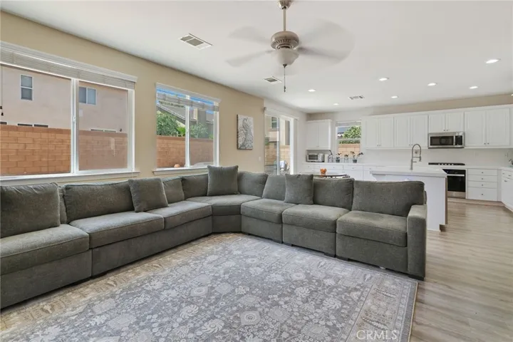 Large Living Room with Fireplace