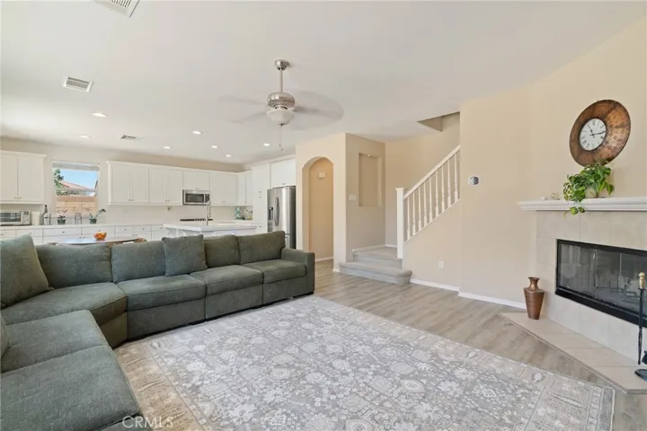 Large Living Room with Fireplace