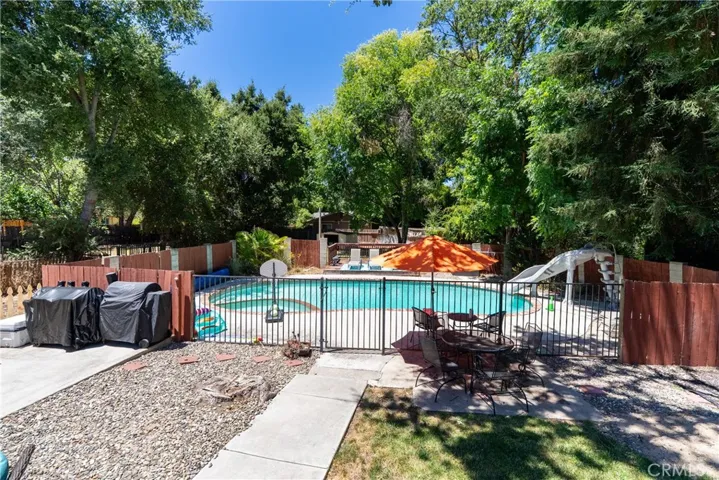 The crown jewel of the backyard has to be the pool.