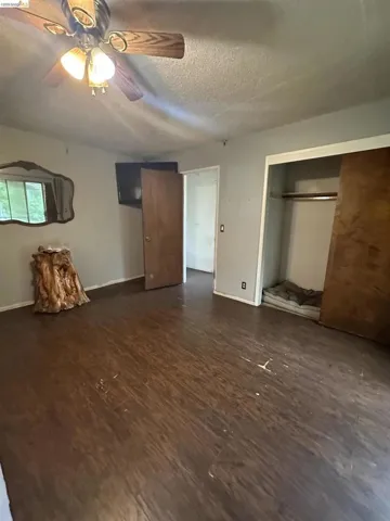 Wood-finish flooring throughout