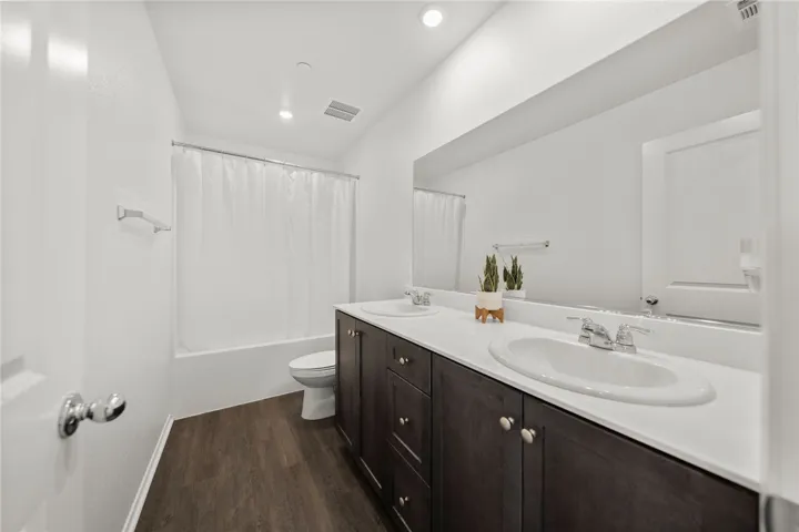 Hallway bathroom
