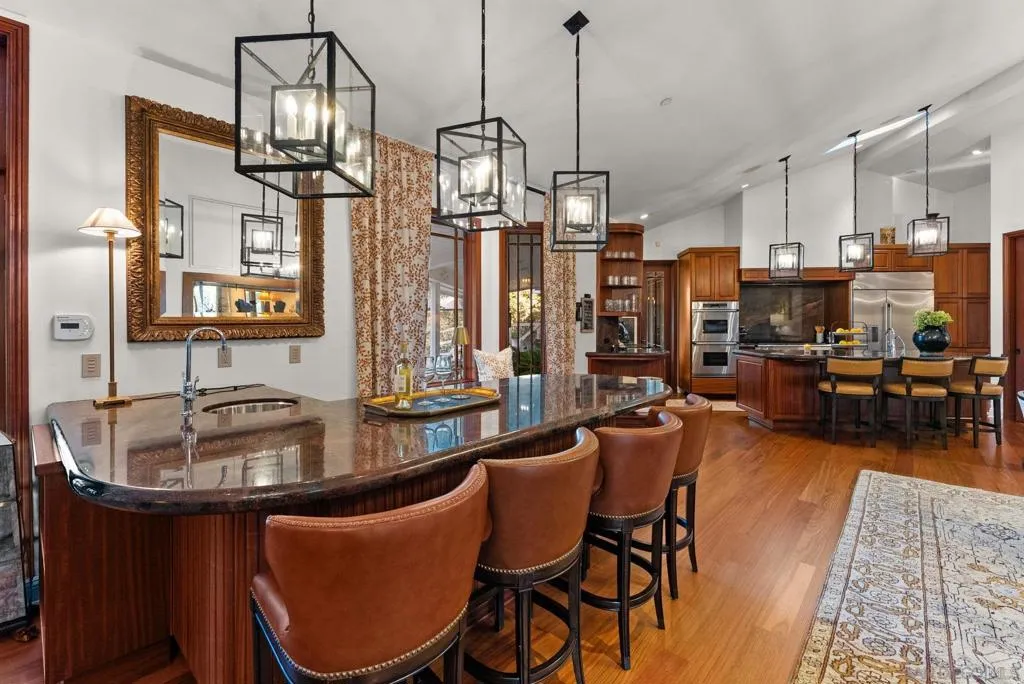 The open floor plan is idea for today's living.