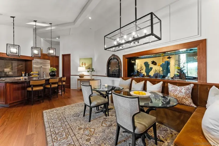 Gourmet kitchen and breakfast nook is such a great place from morning to evenings.
