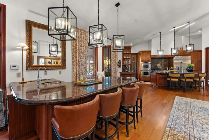 The open floor plan is idea for today's living.