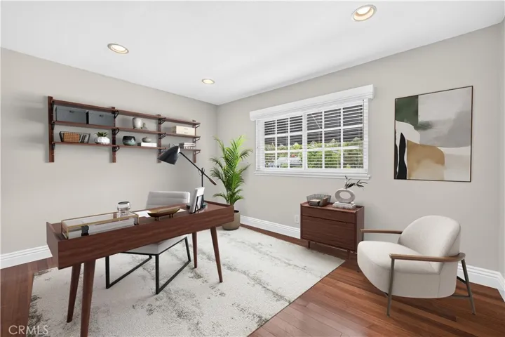 Secondary Bedroom AFTER virtual staging.